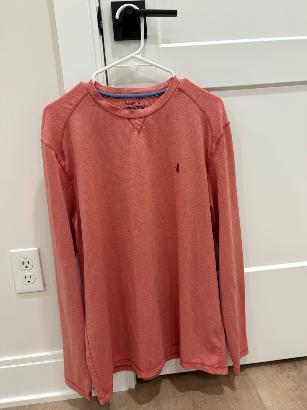 Men’s Johnnie O Performance Long Sleeve Top Size Large
